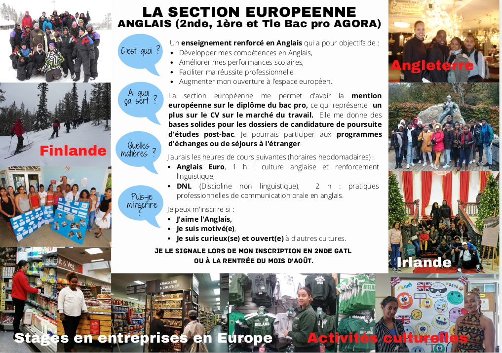 Présentation de la section euro Anglais – Lycée Vue Belle